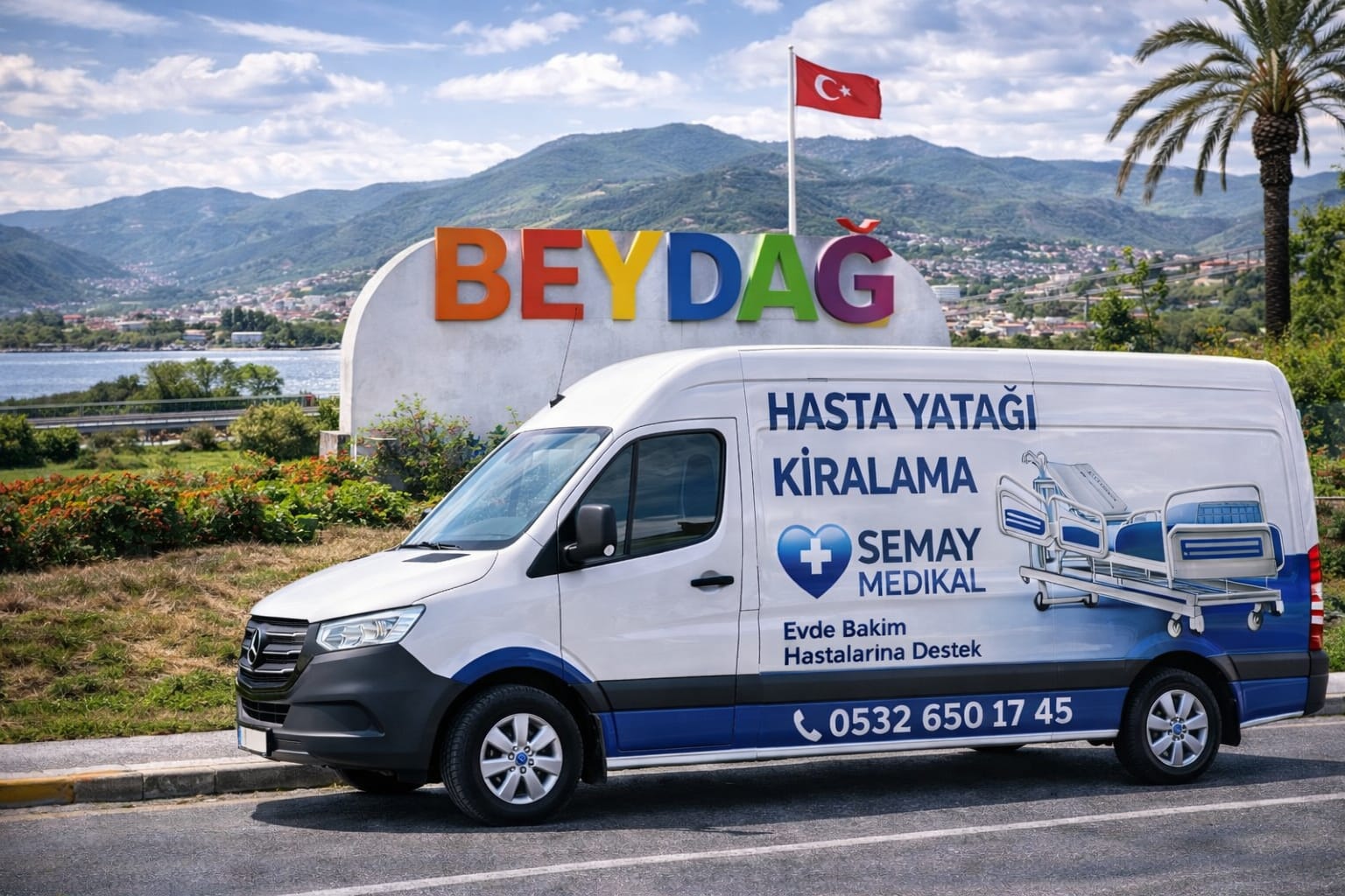 Hasta Yatağı Kiralama İzmir Beydağ
