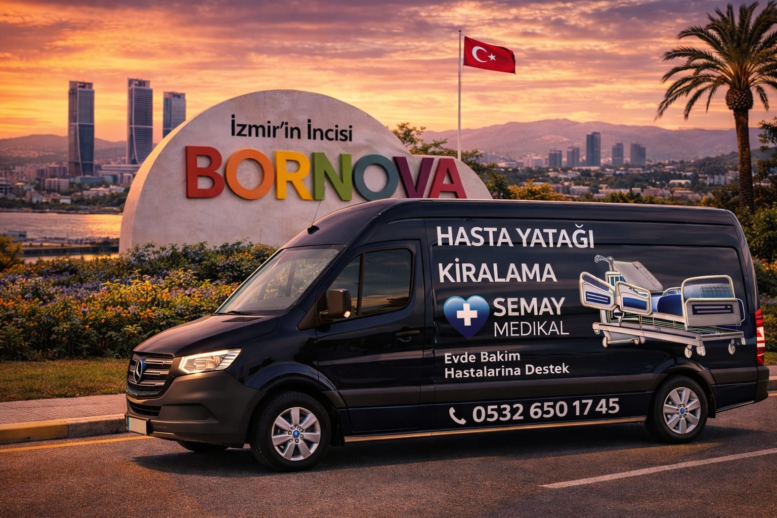 Hasta Yatağı Kiralama İzmir Bornova